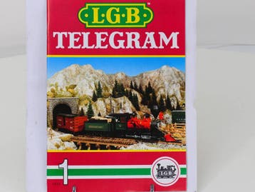 LGB Telegram 1989 no 1 (Boeken en CDDVD, grootspoor), Ophalen of Verzenden, Gebruikt, Overige typen