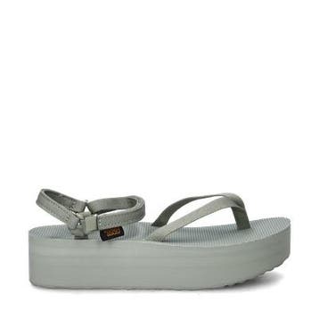 Teva Flatform Slim sandalen voor dames in het Groen, Verzenden, Nieuw, Sandalen of Muiltjes, Teva