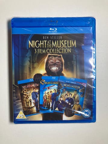 NIGHT AT THE MUSEUM 3 FILM COLLECTION (IMPORT WITHOUT DUTCH, Cd's en Dvd's, Blu-ray, Verzenden, Gebruikt