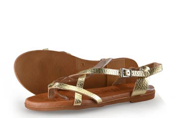 Oh! My Sandals Sandalen in maat 36 Goud, Overige kleuren, Verzenden, Sandalen of Muiltjes, Zo goed als nieuw