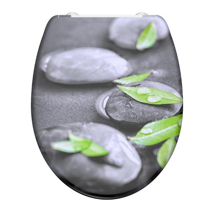 Toiletbril Schutte Lupos Softclose Stone Grijs, Huis en Inrichting, Badkamer | Badtextiel en Accessoires, Ophalen of Verzenden