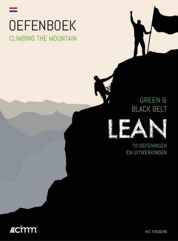 9789492240316 Climbing the mountain - Lean Green  Black Belt, Boeken, Verzenden, Zo goed als nieuw, H.C. Theisens