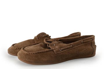 Nelson Loafers in maat 38 Bruin, Kleding | Dames, Schoenen, Bruin, Verzenden, Overige typen, Zo goed als nieuw