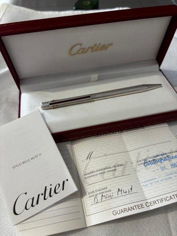 Cartier - Must de Cartier Must II Godron - Luxury, Verzamelen, Nieuw