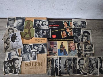 Themacollectie - Reclamechromos filmacteurs, actrices &