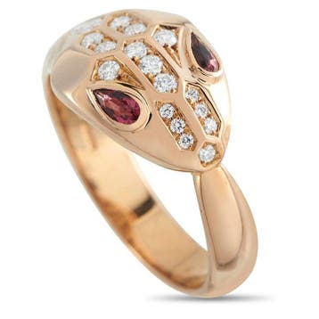 Bvlgari - Ring - 18 karaat BVLGARI Serpenti Seduttori 18K, Nieuw