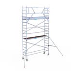 Rolsteiger Original 75x305 6,2m werkhoogte tegen de gevel, Doe-het-zelf en Verbouw, Steigers, Verzenden, Nieuw, Rolsteiger of Kamersteiger