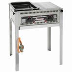 Gas BBQ huren – half rooster / half bakplaat, Ophalen, Gebruikt, Overige