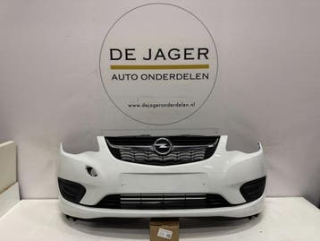OPEL KARL VOORBUMPER BUMPER ORIGINEEL COMPLEET 42418315, Ophalen, Gebruikt, Opel, Bumper