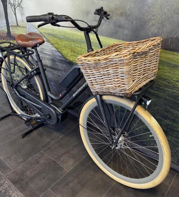 Batavus E-Quip Electrische Damesfiets met Bosch Middenmotor, Batavus, Ophalen of Verzenden, Zo goed als nieuw, 47 tot 51 cm