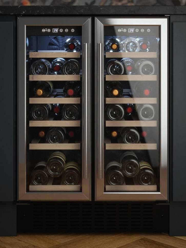 Apelson UBSSWC60DD - Inbouw Wijnklimaatkast - Dual Zone, Witgoed en Apparatuur, Koelkasten en IJskasten, Nieuw, Ophalen of Verzenden