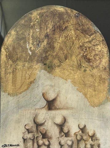 Carlo Brenna (1935) - Cielo dorato