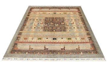 Afghan, Gabbeh, Handgeknoopt, uniek traditioneel Ariana, Nieuw