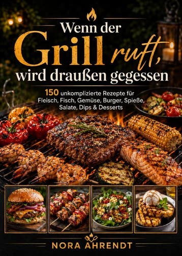 Wenn Der Grill Ruft, Wird Draußen Gegessen | Nora Ahrendt, Ophalen of Verzenden, Nieuw, Nora Ahrendt