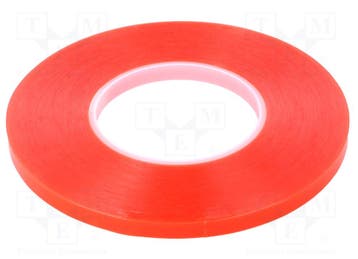 Acryl fixatie tape - Dubbelzijdig - 9mm - Rol 50 meter, Ophalen of Verzenden, Nieuw
