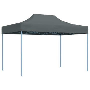 vidaXL Partytent inklapbaar 3x4 m staal antraciet, Verzenden, Nieuw, Partytent