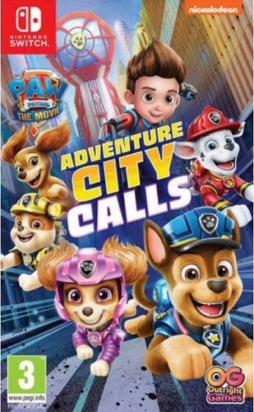 Paw Patrol The Movie: Adventure: City Calls Switch, 2 spelers, Ophalen of Verzenden, Zo goed als nieuw, Vanaf 3 jaar