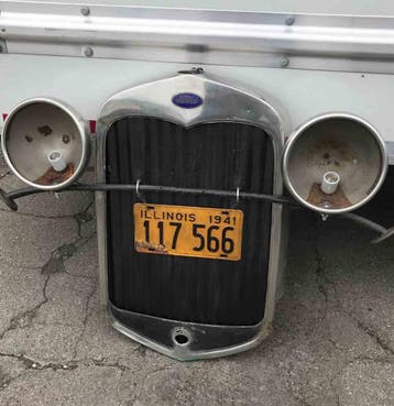 Ford Model A Grill (1) - Origineel, Ophalen, Gebruikt