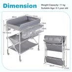 LIVSK Opvouwbare Commode - Verstelbaar met 3 Hoogtes - Water, Verzenden, Nieuw