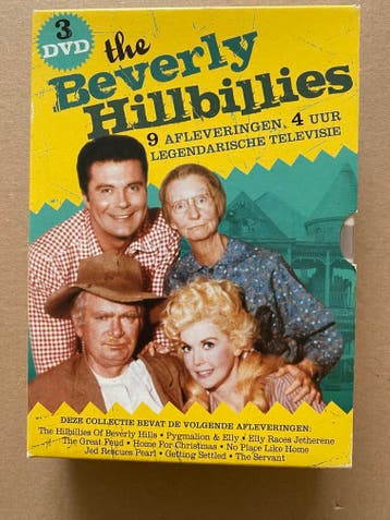 DVD Box - Nostalgie - 4 uur Beverly Hillbillies - nieuwstaat, Cd's en Dvd's, Verzenden, Zo goed als nieuw
