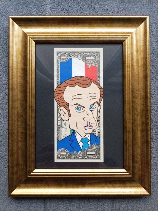 PSiKO - Macron The Biggest Melon, Antiek en Kunst, Kunst | Designobjecten