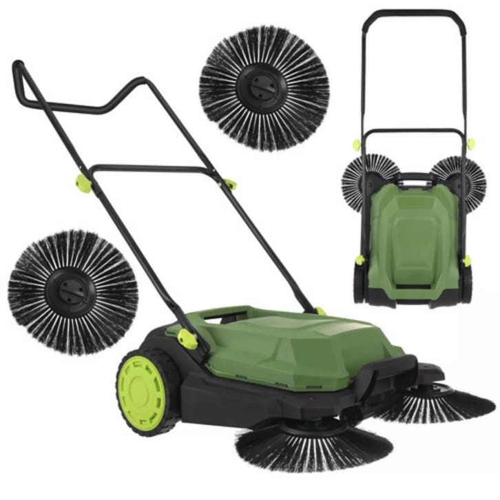 Gardlov Handmatige veegmachine voor terras, oprit en best..., Hobby en Vrije tijd, Gezelschapsspellen | Overige, Nieuw, Ophalen of Verzenden