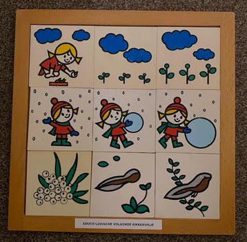 Educo Logische Volgorde (o.a. kikkervisje wordt een kikker), Verzenden, Nieuw