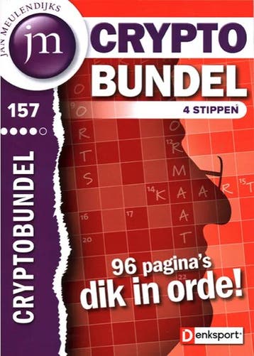 Jan Meulendijks Cryptobundel - 157 2025, Boeken, Verzenden, Nieuw, Sport en Vrije tijd