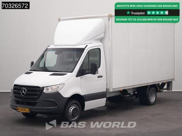 Zakelijke Lease |  Mercedes-Benz Sprinter 515 CDI Laadklep Z, Stof, Gebruikt, Euro 6, Wit