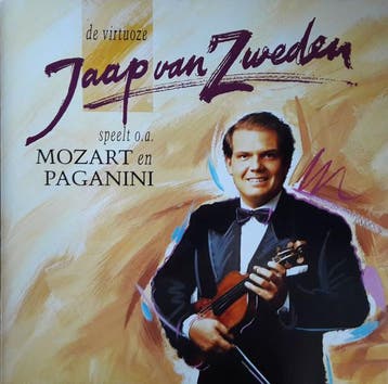 Jaap van Zweden - De Virtuoze Jaap Van Zweden Speelt O.A., Ophalen of Verzenden, Zo goed als nieuw
