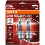 Osram H4 Night Breaker Laser +150% Halogeen Autolampen, Verzenden, Nieuw