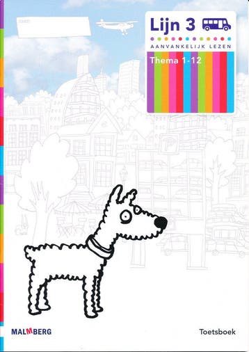 Lijn 3 Toetsboek thema 1-12 (per stuk), Verzenden, Nieuw