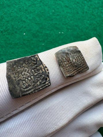 Nasridisch Koninkrijk Granada Lot 2 pcs Dirham 1232-1492