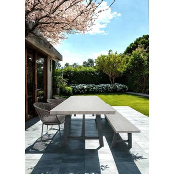 Fresco tuintafel 250x100 cm - antraciet, Ophalen of Verzenden, Nieuw