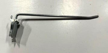 Enkel perfohaak met slot, 20cm