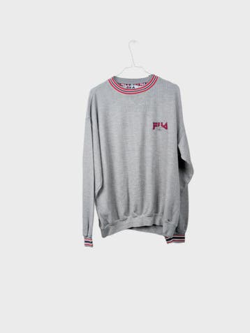 Fila Sweatshirts Heren maat L Grijs Vintage, Ophalen of Verzenden, Nieuw