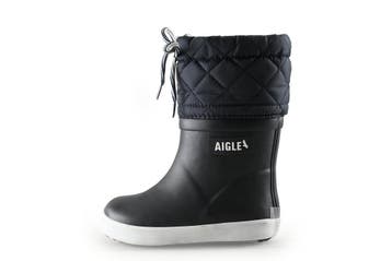 Aigle Regenlaarzen Jongens in maat 24 Zwart, Verzenden, Jongen of Meisje, Aigle, Laarzen