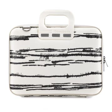 Bombata 13 / 14 inch Laptoptas - Black&White - Wit, Computers en Software, Laptoptassen, Verzenden, Nieuw