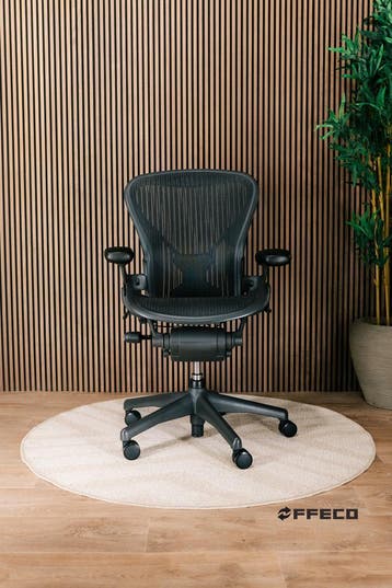Refurbished Herman Miller Aeron Incl Garantie En Factuur!, Huis en Inrichting, Verzenden, Zwart, Zo goed als nieuw, Bureaustoel
