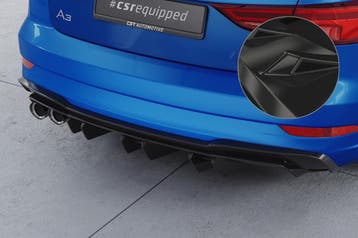 Achterskirt voor Audi A3 / S3 8V sedan/cabrio HA448-G, Verzenden, Nieuw