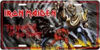 Iron Maiden The Number of the Beast - USA Nummerplaat, Ophalen of Verzenden, Nieuw, Poster, Artwork of Schilderij