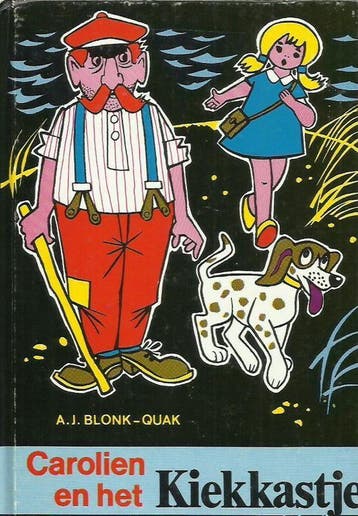CAROLIEN EN HET KIEKKASTJE 9789033821943 Blonk Quak, Verzenden, Gelezen, Blonk Quak