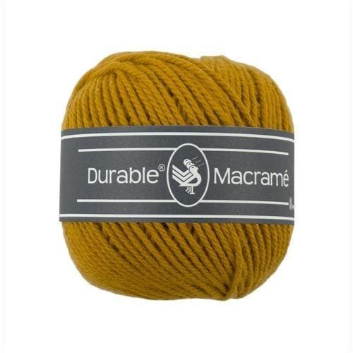 Durable Macramé  2211 Curry - Haakgaren / Breigaren, Hobby en Vrije tijd, Breien en Haken, Breien of Haken, Nieuw, Wol of Garen