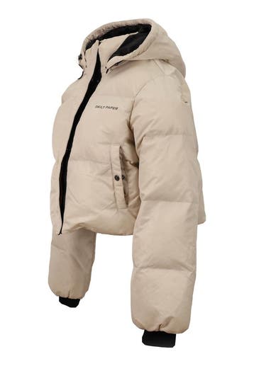 Daily Paper Jas in maat L Beige, Kleding | Dames, Daily Paper, Verzenden, Zo goed als nieuw, Beige
