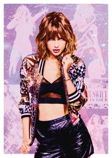 Posters - Poster Swift, Taylor - Paars, Verzenden, Zo goed als nieuw