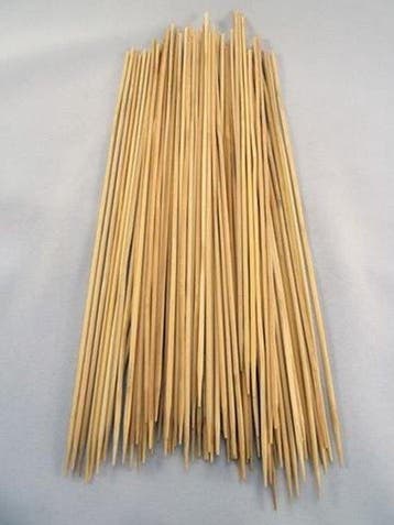 Partij van 22 x Sateprikkers bamboe 30cm zak a 100 stuks, Verzenden, Nieuw