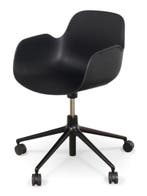 Normann Copenhagen Form Armchair Swivel 5W, zwart, Huis en Inrichting, Stoelen, Ophalen of Verzenden, Gebruikt, Zwart