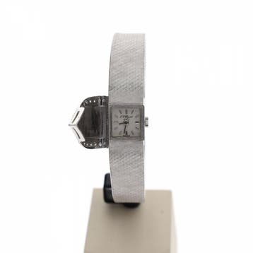 Chopard 18ct. luxe dames cocktailhorloge met diamanten, Overige merken, Gebruikt, Polshorloge, Overige materialen