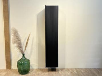 Luxe Zwart Eiken badkamerkast 170 cm, (Half)hoge kast, Minder dan 50 cm, Nieuw, Ophalen of Verzenden
