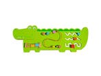 Viga Toys - Krokodil - Wandspeelbord - 91cm x 32cm, Verzenden, Zo goed als nieuw